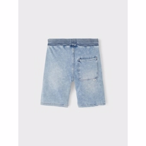 NAME IT Sweat Denim Shorts Ryan Light Blue